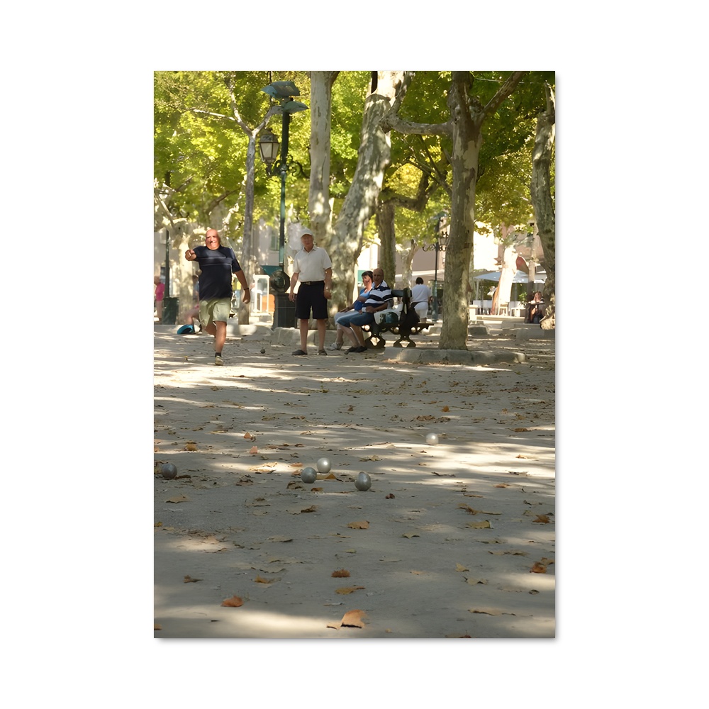 Poster Promenade Provençale